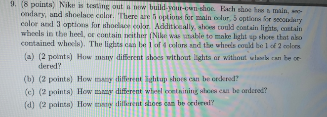 build your own shoe