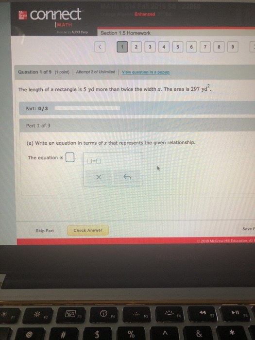 Solved 剻connect Enhanced IMATH Section 1.5 Homework Question | Chegg.com