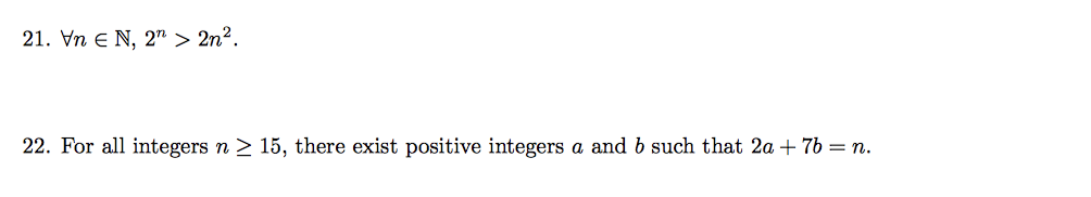 Solved Proofs And Disproofs Each Of These Is Either A | Chegg.com