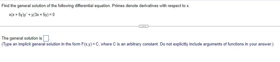 Solved Find the general solution of the following | Chegg.com