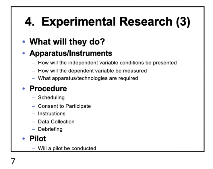 q.4 discuss experimental research designs in detail