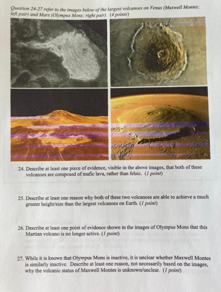 Solved Question 24 27 Refer To The Images Below Of The Chegg Com