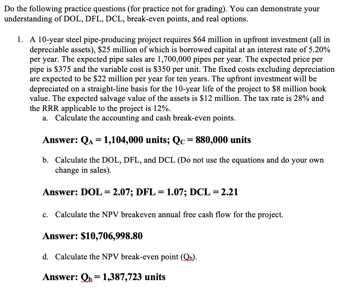I'm not sure how my professor got these answers on | Chegg.com