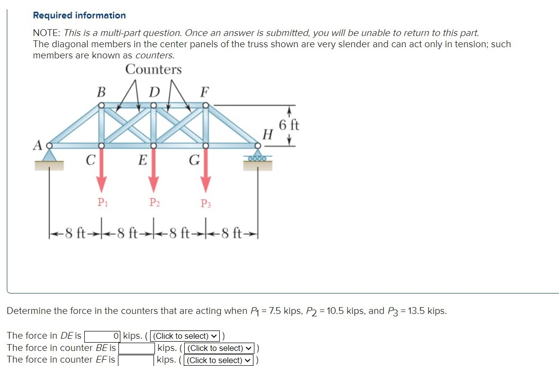 Solved Required information NOTE: This is a multi-part | Chegg.com