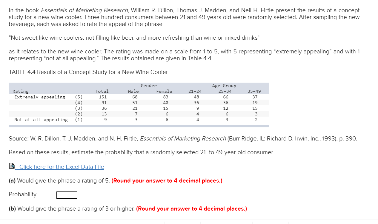 Solved In The Book Essentials Of Marketing Research William Chegg Com