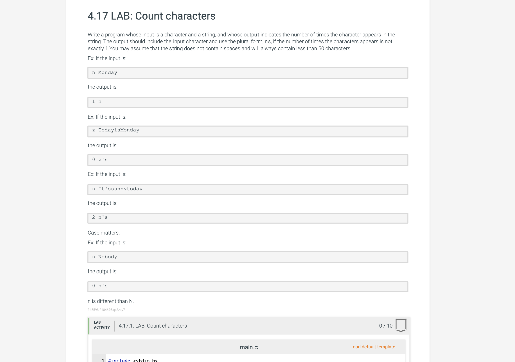 solved-4-17-lab-count-characters-write-a-program-whose-chegg