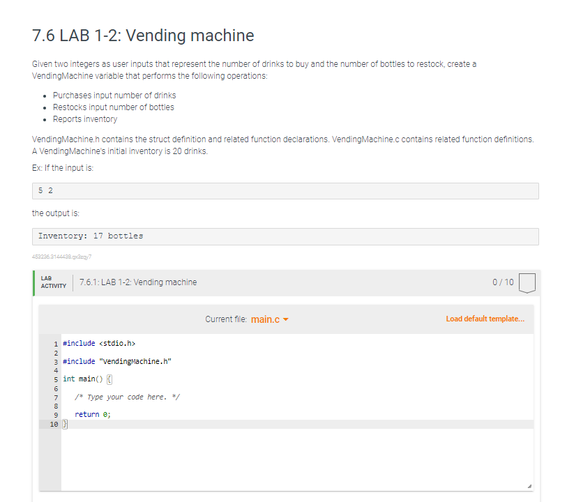 Solved Given two integers as user inputs that represent the | Chegg.com