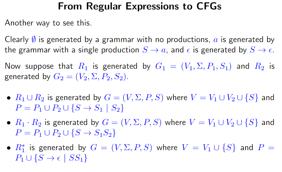 (20 points) On page 26 of the CFG Lecture Notes there | Chegg.com