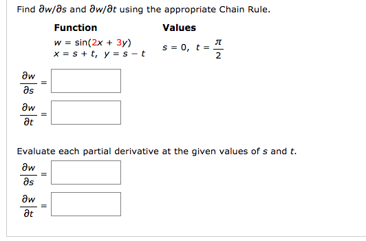 Find Ow As And Ow At Using The Appropriate Chain Chegg Com