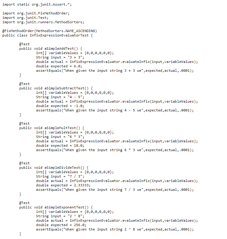 Solved Using the tester class attached for reference and | Chegg.com