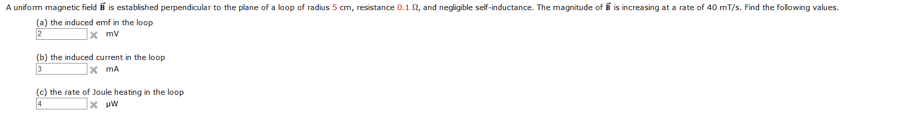 Solved A uniform magnetic field B is established | Chegg.com