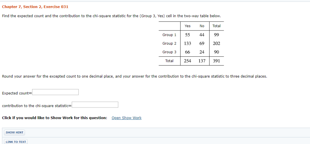 Solved Chapter 7, Section 2, Exercise 031 Find the expected | Chegg.com