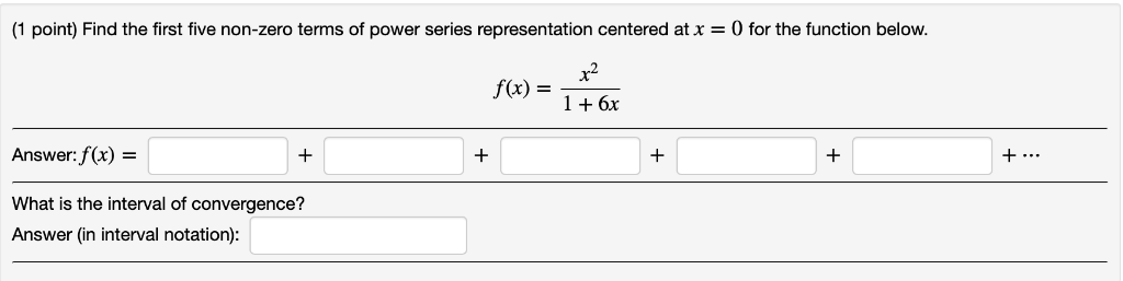 solved-1-point-find-the-first-five-non-zero-terms-of-power-chegg