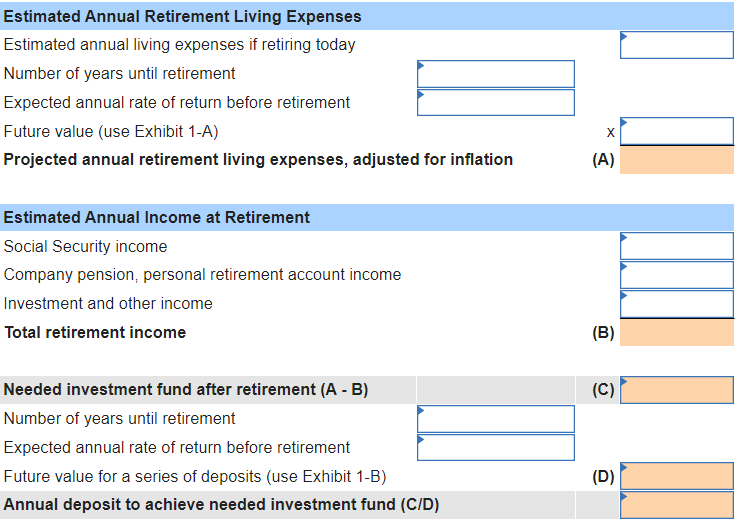 Continuing Case 65. Retirement Income ForecastJamie | Chegg.com