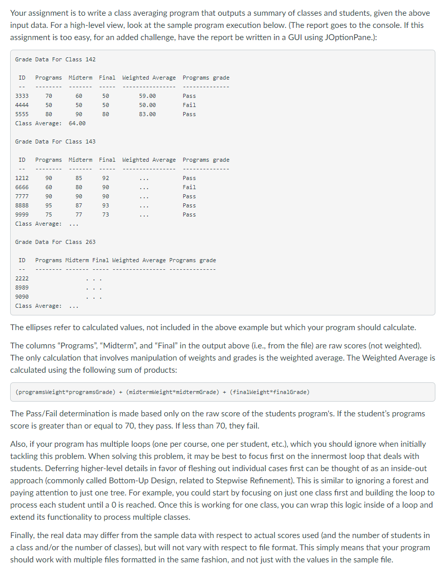Solved 1. Write the program described below. Submit the | Chegg.com
