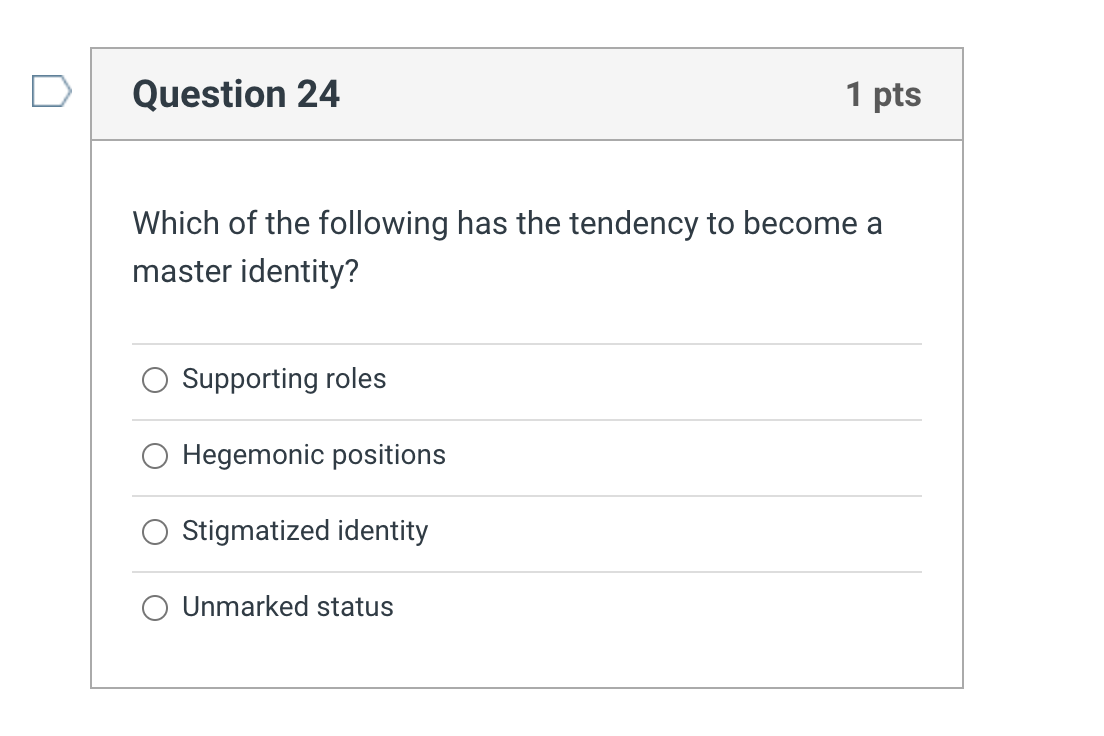 Which of the following has the tendency to become a | Chegg.com