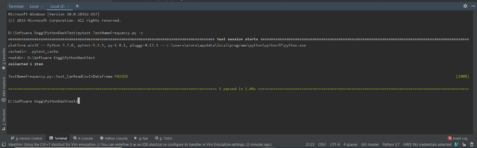 Solved Can someone help me and explain why my code isn't | Chegg.com