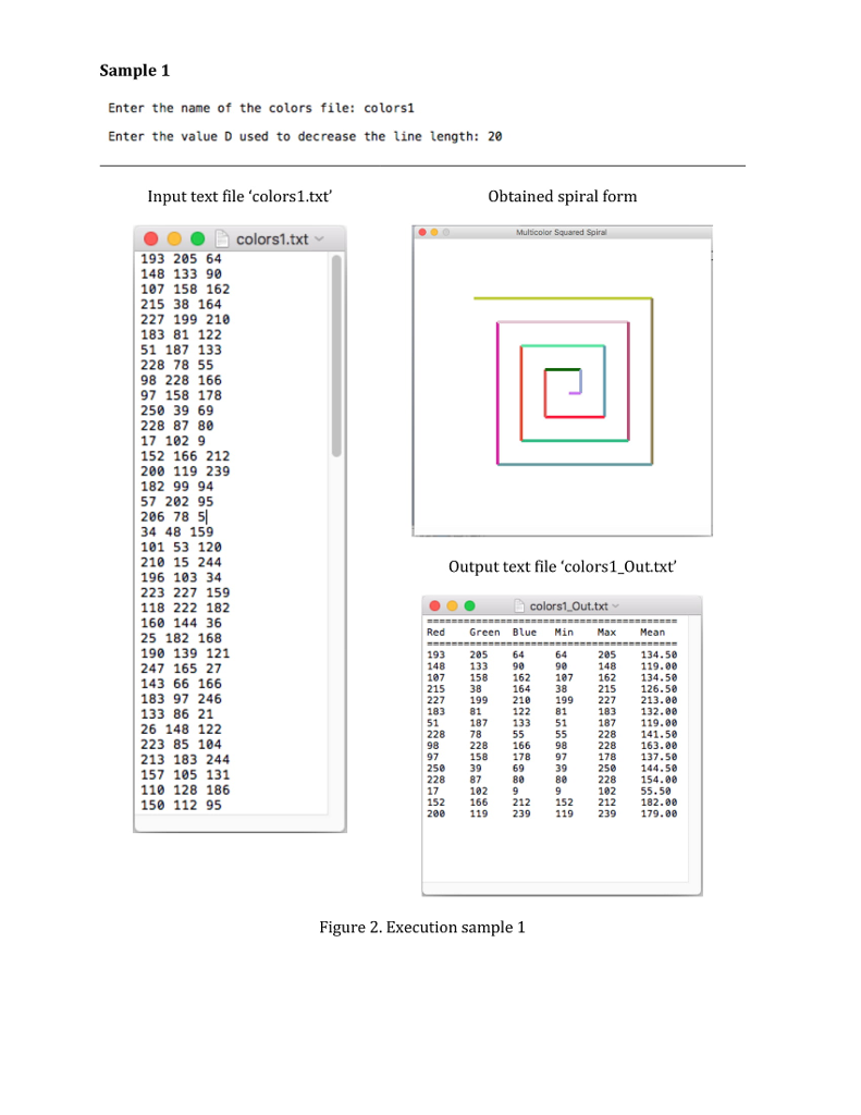 Solved use Python language to draw squared spiral forms | Chegg.com