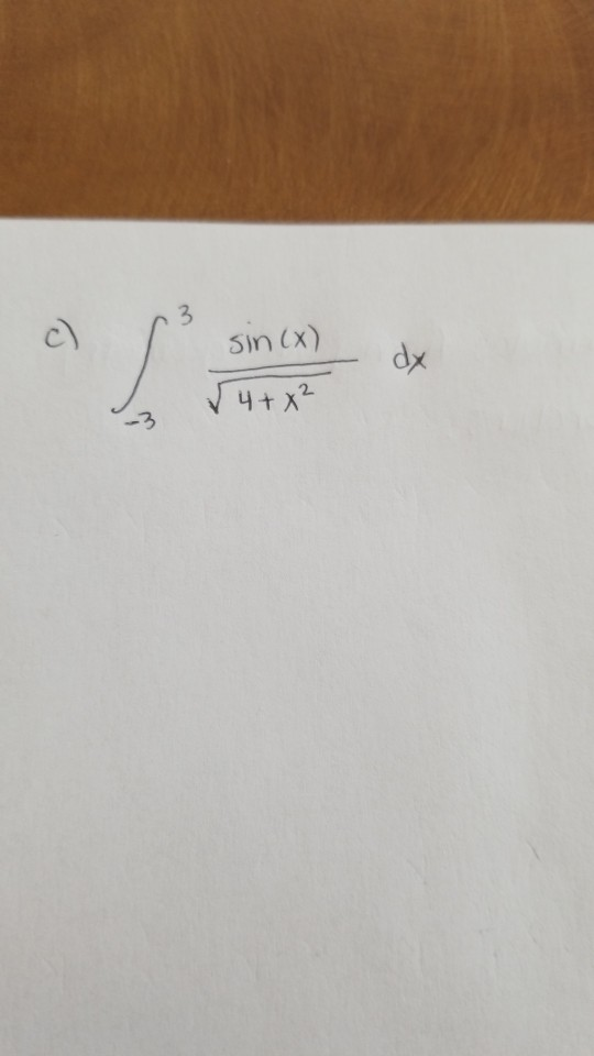 Solved Evaluate the definite integral by using area formulas | Chegg.com