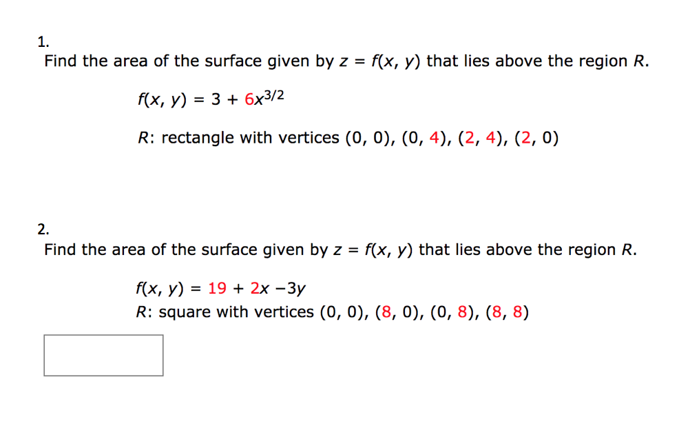 solved-1-find-the-area-of-the-surface-given-by-z-f-x-y-chegg