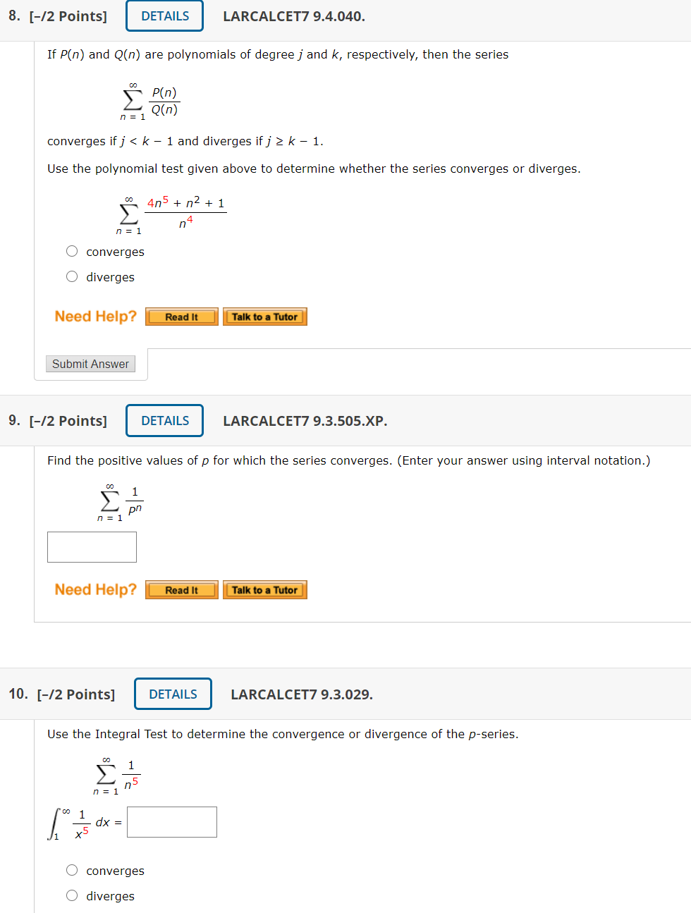 8 2 Points Details Larcalcet7 9 4 040 If P N Chegg Com