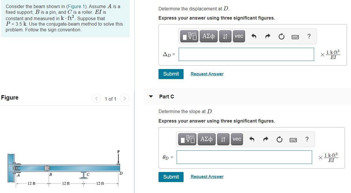 Solved Consider The Beam Shown In (Figure 1). Assume A Is A | Chegg.com