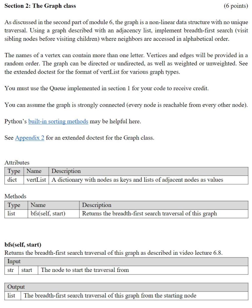 Solved Section 1: The Queue class (4 points) As discussed in | Chegg.com