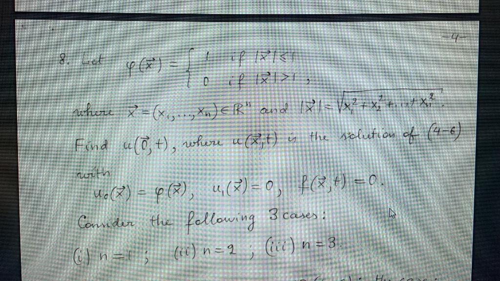 3 4 In The Problems Stated Below Consider The Chegg Com