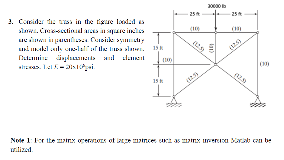 Solved Solve the following problem by hand calculations | Chegg.com