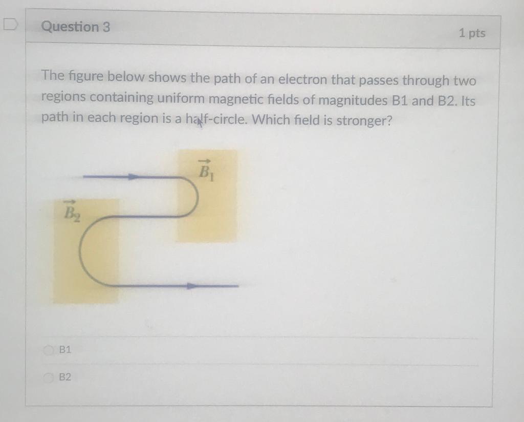 Solved Question 3 1 Pts The Figure Below Shows The Path Of | Chegg.com