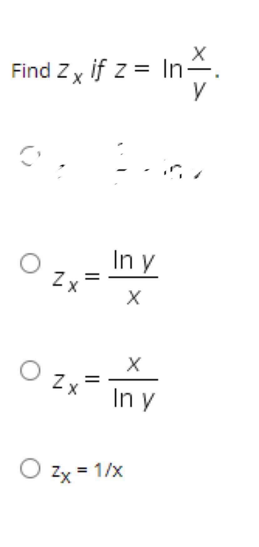 Solved Find Zx If Z In O In Y Zx X Ozx X In Y O Zx 1 X
