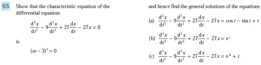 Solved Show that the characteristic equation of | Chegg.com