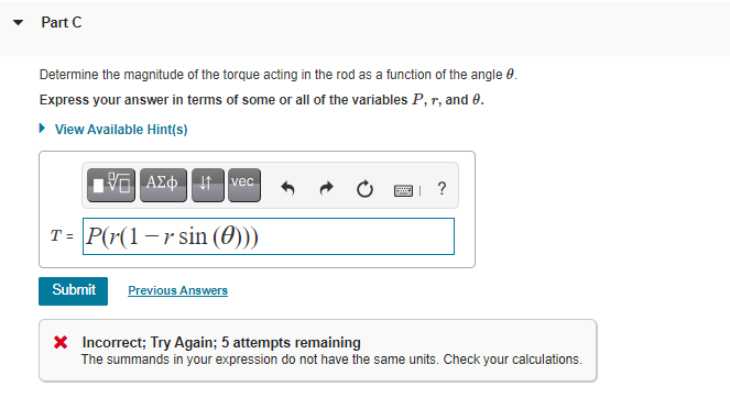 Solved Problem 7.68 - Enhanced - With Hints And Feedback The | Chegg.com