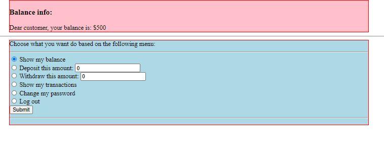 Solved Create as the following using php forms and | Chegg.com