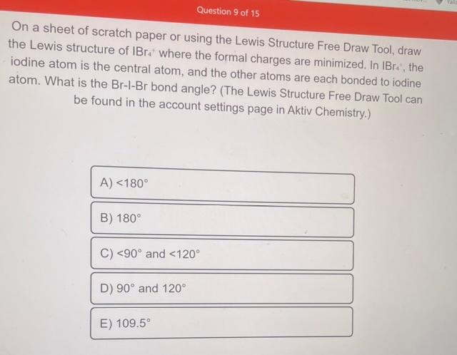 Solved On a sheet of scratch paper or using the Lewis | Chegg.com