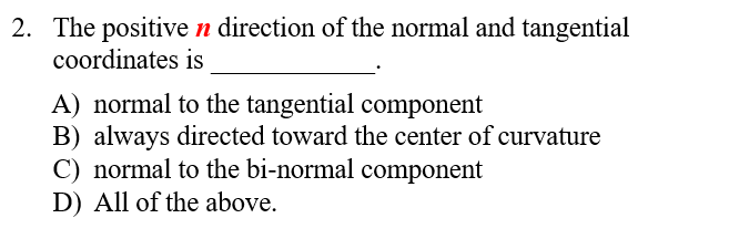 Solved The positive n ﻿direction of the normal and | Chegg.com