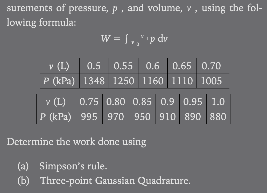 Solved P5II . 7. Compressor work can be determined from | Chegg.com
