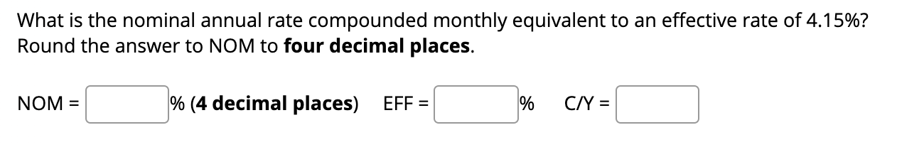 Solved Find the effective rate of interest of an investment | Chegg.com