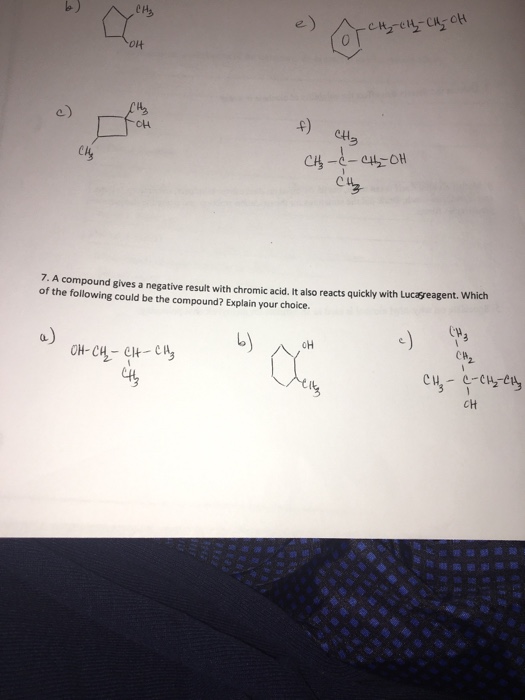 Solved EXPERIMENT 23 Alcohols and Phenols PR ELABORATORY