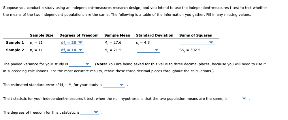 Solved Suppose you conduct a study using an | Chegg.com