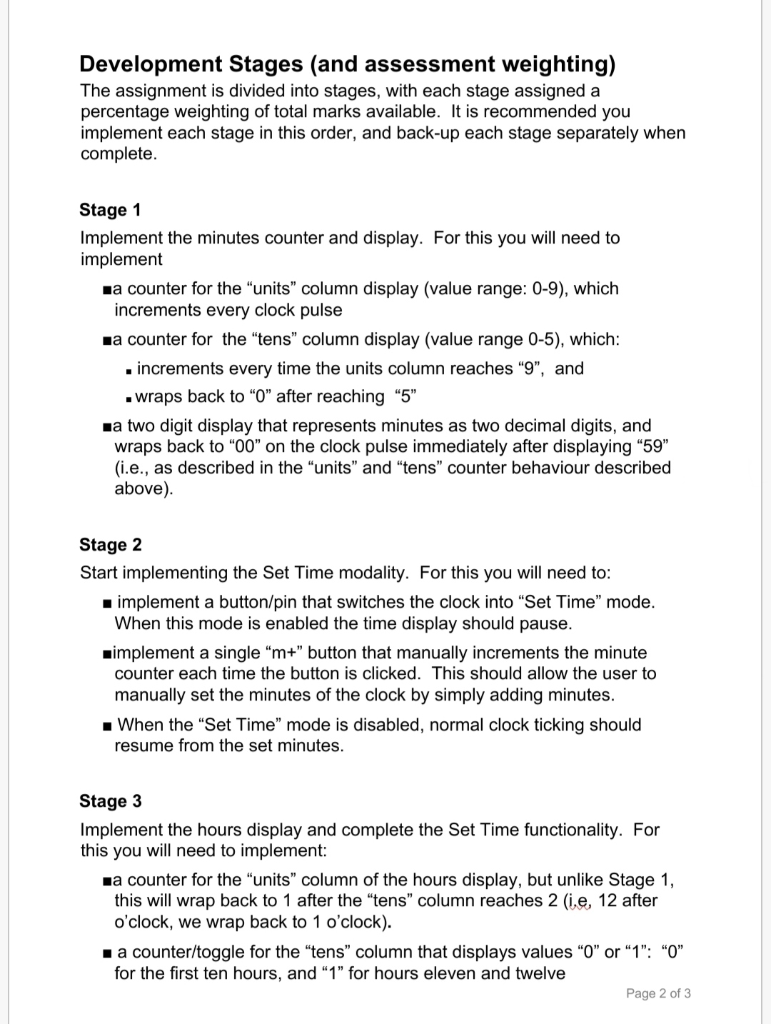 Overview This assignment requires a knowledge of | Chegg.com