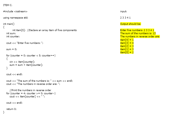 Solved CORRECT THE CODE. The reference material contains | Chegg.com