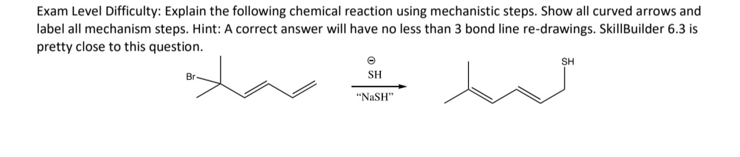 Solved Exam Level Difficulty: Explain the following chemical | Chegg.com