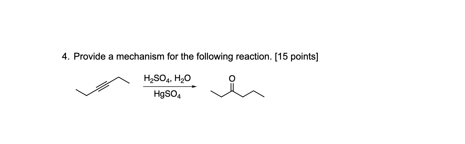 Solved 4. Provide a mechanism for the following reaction. | Chegg.com