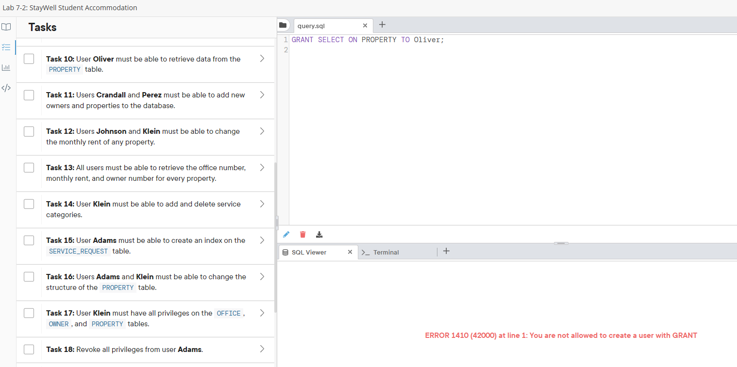 Solved Lab 72 StayWell Student Tasks Task