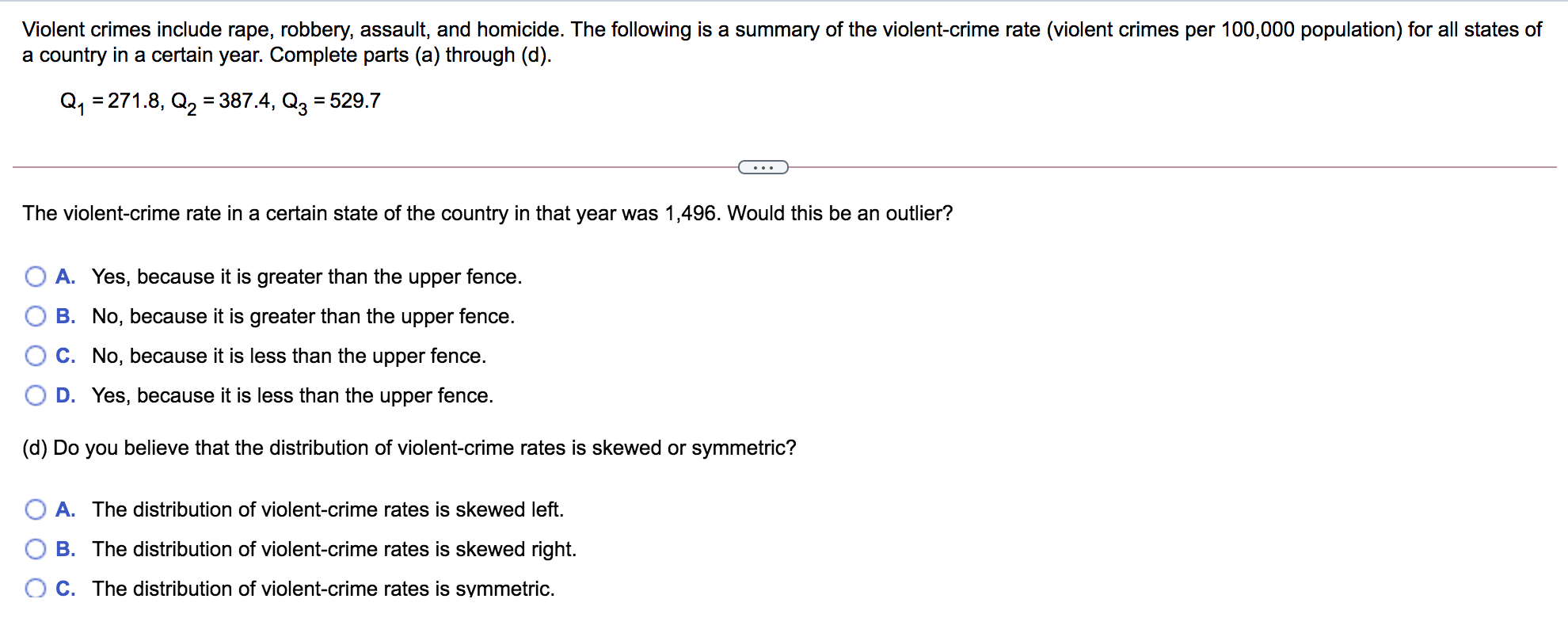 Solved Violent crimes include rape, robbery, assault, and | Chegg.com