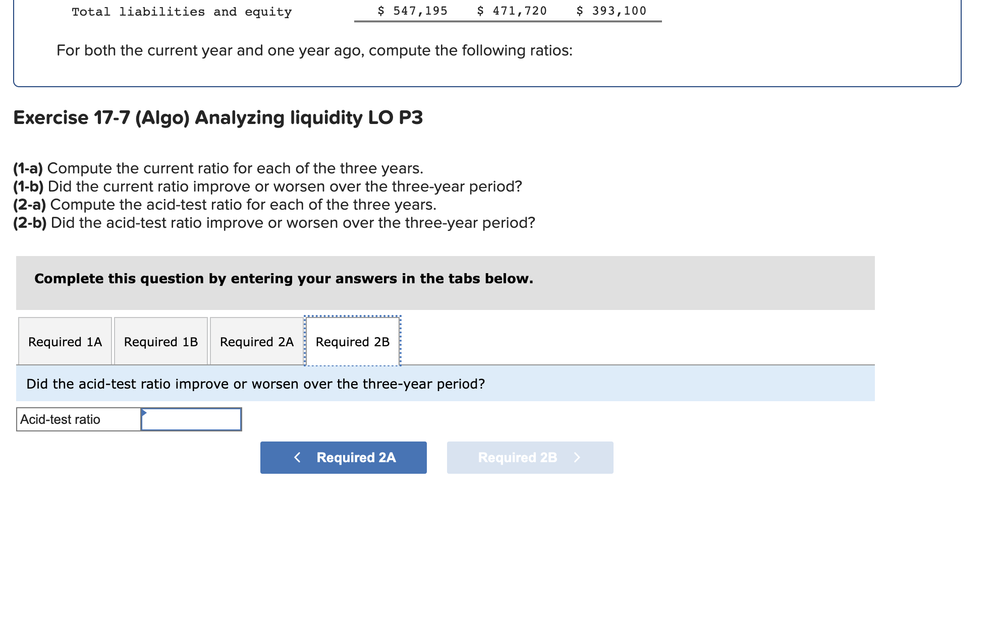 Solved Use the following information for the Exercises | Chegg.com