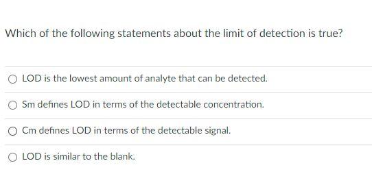 Solved Which Of The Following Statements About The Limit Of | Chegg.com