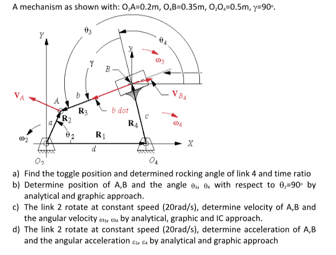 Solved A mechanism as ﻿shown with: | Chegg.com