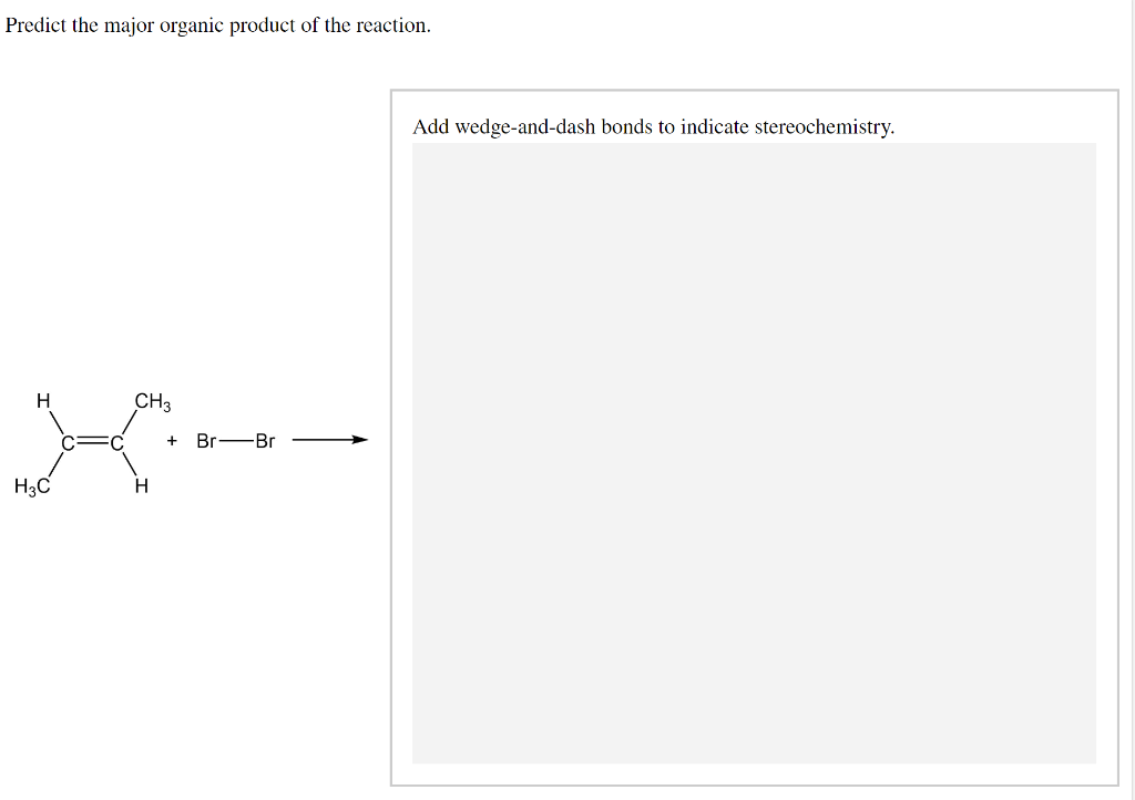 Solved Predict the major organic product of the reaction. | Chegg.com